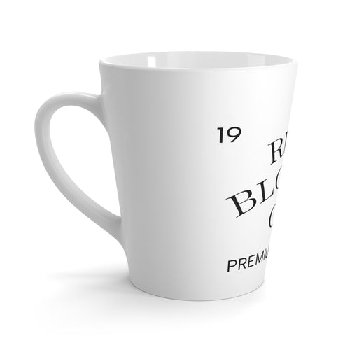Latte Mug — "Real Blonde Co. Premium Airhead" Ceramic Coffee Cup
