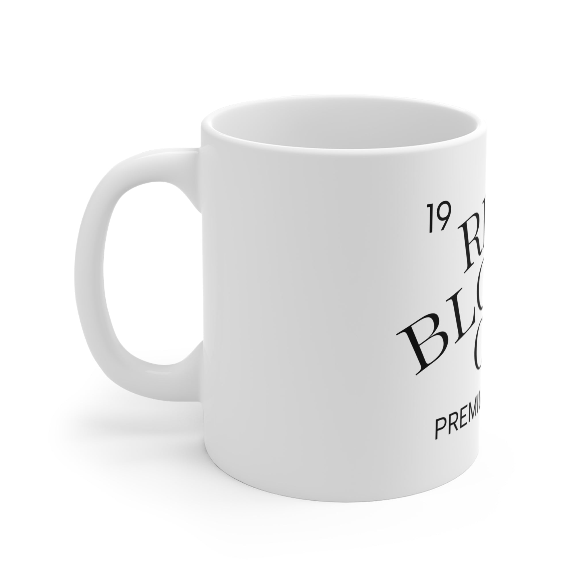 Real Blonde Co. 11oz Ceramic Mug – 'Premium Airhead' Novelty Coffee Cup